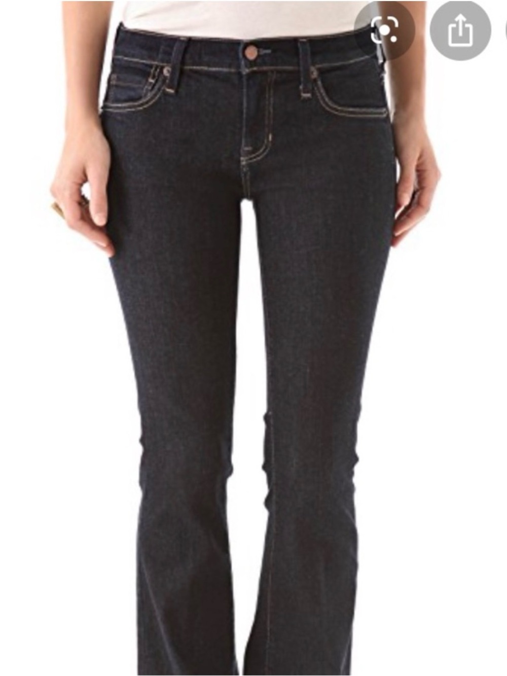TEXTILE Elizabeth and James Lennox Dark Wash Flare Jeans Size 28